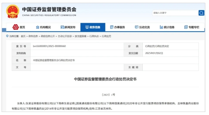 47张罚单！开年首月，严监管态势持续